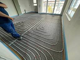 Fussbodenheizung Neubau in 14 Familienhaus in Korntal Münchingen © Haustechnik Karahan GmbH Fussbodenheizung Neubau in 14 Familienhaus in Korntal Münchingen © Haustechnik Karahan GmbH